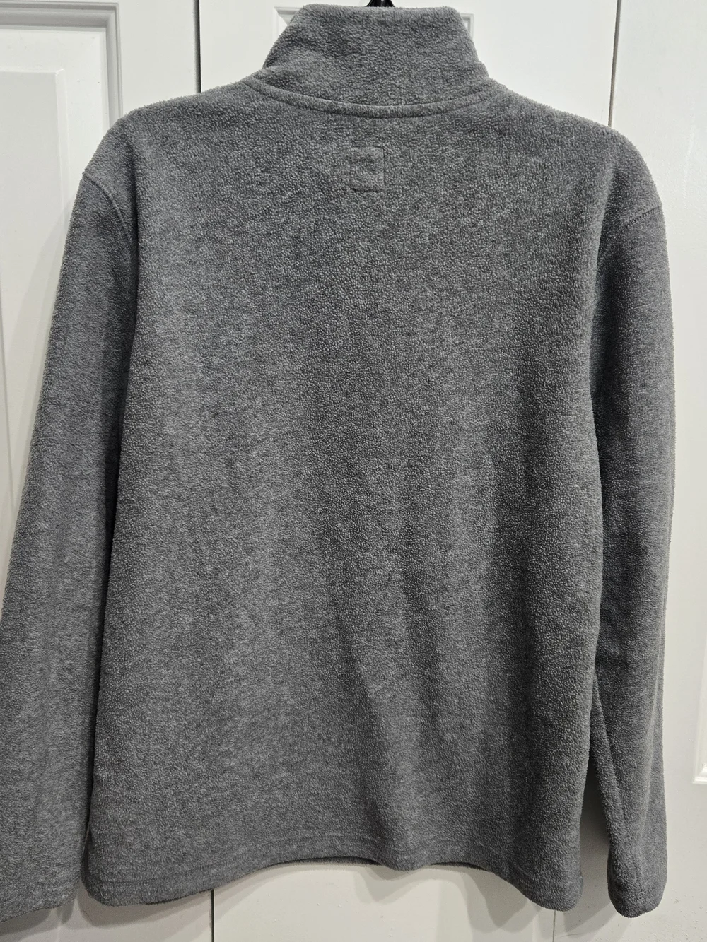 GAP Gray Half-Zip Fleece Pullover for Kids